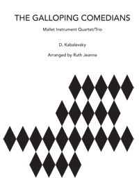 GALLOPING COMEDIANS, THE  - Kabalevsky