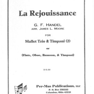 LA REJOUISSANCE  - Handel