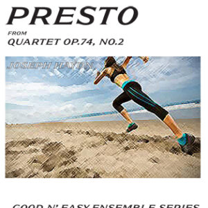 PRESTO from Quartet Op. 74,#2 - Haydn