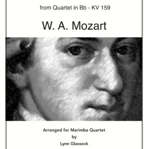 RONDO from Quartet in Bb KV159 - Mozart