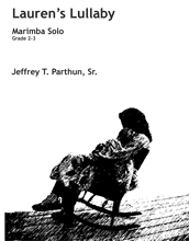 LAUREN'S LULLABY - Marimba Solo (3 mallets) - Grade 2-3