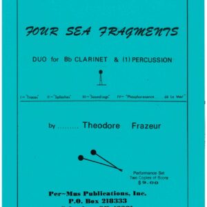 FOUR SEA FRAGMENTS for Percussion and Bb Clarinet